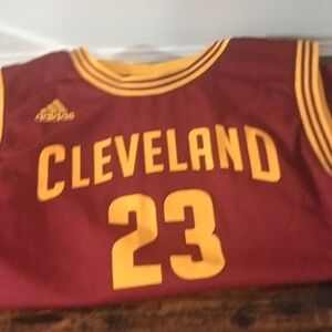 LeBron James Adidas Cleveland Basketball Jersey